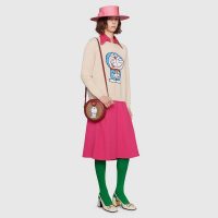 Gucci Women Doraemon x Gucci Wool Sweater White Crewneck