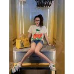 Gucci Women Gucci Beverly Hills Cherry Print T-Shirt Cotton Jersey Crewneck Short Sleeves - Image 12