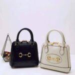Gucci Women Gucci Horsebit 1955 Mini Top Handle Bag Leather – Bild 4