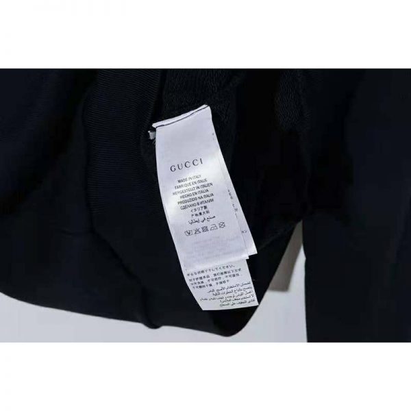 Gucci Women Gucci ‘Mad Cookies’ Print Sweatshirt Cotton Crewneck Slim Fit-Black (6)