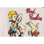 Gucci Men Gucci 'Mad Cookies' Print Sweatshirt Cotton Crewneck Slim Fit-White – Image 2