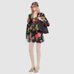 Gucci Women Medium Tote with Double G Black Leather - Image 10