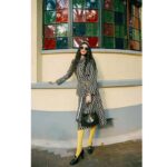 Gucci Women Optical Tweed Skirt Wool Black and Ivory Optical Tweed Unlined - Image 11