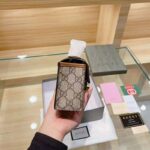 Gucci Women Padlock Mini Bag Beige and Ebony GG Supreme Canvas – Image 8