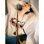 Gucci Women Padlock Small Shoulder Bag Beige and Ebony GG Supreme Canvas - Image 13