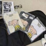 Gucci Men Piglet Patch Oversize T-Shirt Cotton Jersey Crewneck Oversize Fit-White - Imagen 10