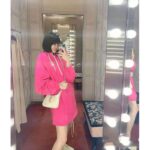 Gucci Women Polyester Jersey Hooded Sweatshirt Interlocking G Fixed Hood-Pink - immagine 11