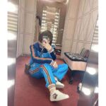 Gucci Women Technical Jersey Jogging Pant with Web Interlocking G-Blue - Image 10