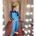 Gucci Women Technical Jersey Zip-Up Jacket with Web Interlocking G-Blue - Image 13