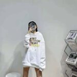 Gucci Women The North Face x Gucci Cotton Sweatshirt Crewneck Long Sleeves-White - Image 12