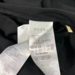 Gucci Women The North Face x Gucci Cotton T-Shirt Black Jersey Crewneck Oversize Fit - Image 10