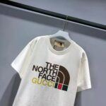 Gucci Women The North Face x Gucci Cotton T-Shirt Crewneck Jersey Oversize Fit - Bild 4