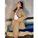 Gucci Women The North Face x Gucci GG Canvas Shorts Beige Ebony GG Canvas - Image 6