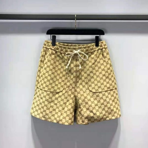 Gucci Women The North Face x Gucci GG Canvas Shorts Beige Ebony GG Canvas (2)