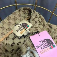 Gucci Women The North Face x Gucci GG Canvas Shorts Beige Ebony GG Canvas