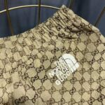 Gucci Women The North Face x Gucci GG Canvas Shorts Beige Ebony GG Canvas - Image 11