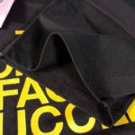 Gucci Men The North Face x Gucci Oversize T-Shirt Black Cotton Jersey Crewneck – Image 9