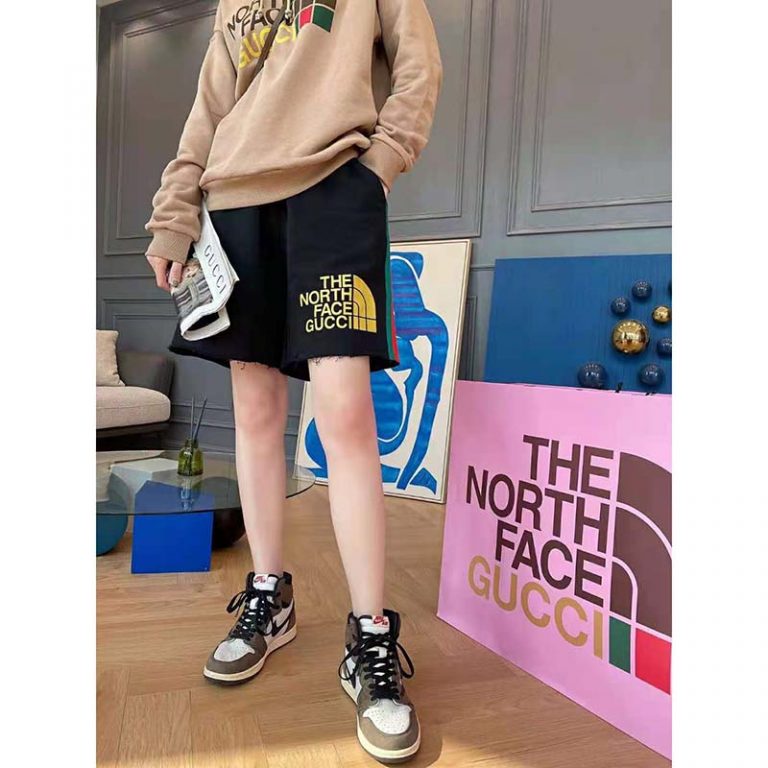 north face gucci shorts