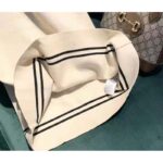 Gucci Women Wool Dress with Contrast Black Trim Front Pocket - Image 10