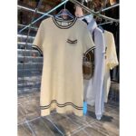 Gucci Women Wool Dress with Contrast Black Trim Front Pocket - Image 3