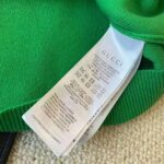 Gucci Women Wool Polo Shirt with Contrast Trim Front Pockets Button-Through Placket - Image 10