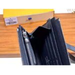 Louis Vuitton LV Men Zippy Dragonne Wallet Damier Graphite Coated Canvas-Grey – Bild 9