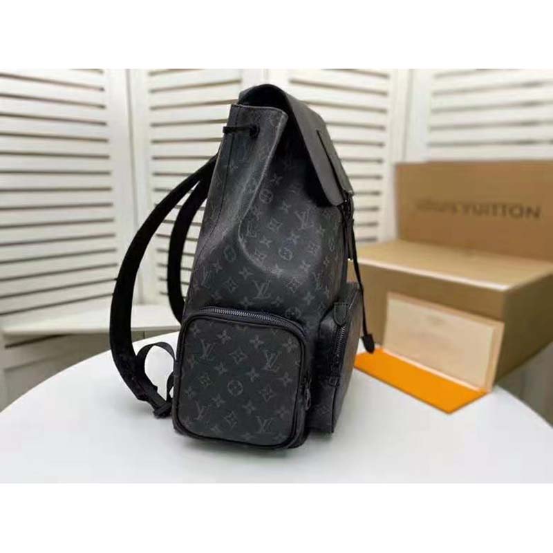 LOUIS VUITTON Monogram Eclipse Trio Backpack 1213447