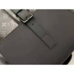 Louis Vuitton LV Unisex Backpack Trio Monogram Eclipse Coated Canvas-Black - immagine 8