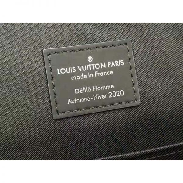 Louis Vuitton LV Unisex Backpack Trio Monogram Eclipse Coated Canvas-Black (8)