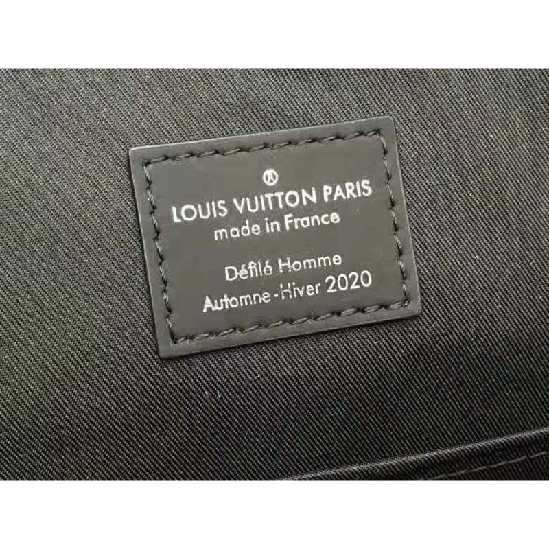 Louis Vuitton Black and Silver Monogram Eclipse Coated Canvas Custom Vanity Trunk Ruthenium Hardware, 2018, Womens Handbag