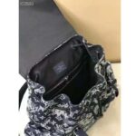 Louis Vuitton LV Unisex Christopher Backpack Monogram Tapestry Coated Canvas-Navy - immagine 6