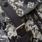Louis Vuitton LV Unisex Christopher Backpack Monogram Tapestry Coated Canvas-Navy - immagine 8