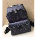 Louis Vuitton LV Unisex Discovery Backpack PM Monogram Pastel Noir Coated Canvas - Image 2