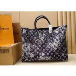 Louis Vuitton LV Unisex Grand Sac Monogram Tapestry Coated Canvas-Navy - immagine 3