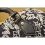 Louis Vuitton LV Unisex Grand Sac Monogram Tapestry Coated Canvas-Navy - immagine 9