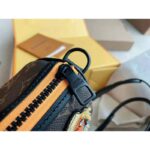 Louis Vuitton LV Unisex Keepall XS Monogram Coated Canvas Black Matte Leather - Image 6