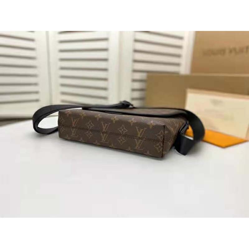 Louis Vuitton Magnetic Messenger Monogram Canvas Brown in Coated