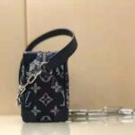 Louis Vuitton LV Unisex Mini Soft Trunk Monogram Tapestry Coated Canvas-Navy – Bild 8