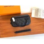 Louis Vuitton LV Unisex Pochette Volga Taurillon Cowhide Leather Monogram Canvas - Bild 2