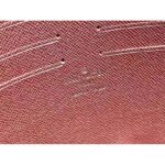 Louis Vuitton LV Unisex Pochette Voyage Burgundy Black and Navy Blue Taiga Leather - Image 10