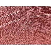 Louis Vuitton LV Unisex Pochette Voyage Burgundy Black and Navy Blue Taiga Leather