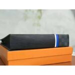 Louis Vuitton LV Unisex Pochette Voyage MM Black Epi Leather Damier Graphite Canvas - Bild 5