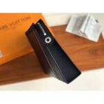 Louis Vuitton LV Unisex Pochette Voyage MM Black Epi Leather Damier Graphite Canvas - Bild 7