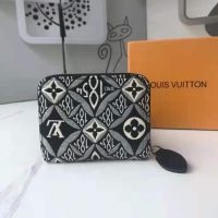 Louis Vuitton LV Unisex Since 1854 Zippy Coin Purse Monogram Flowers Cowhide-Leather