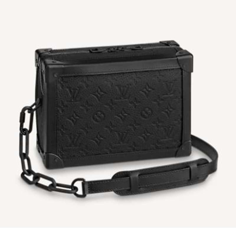 Trunk leather bag Louis Vuitton Black in Leather - 35769010