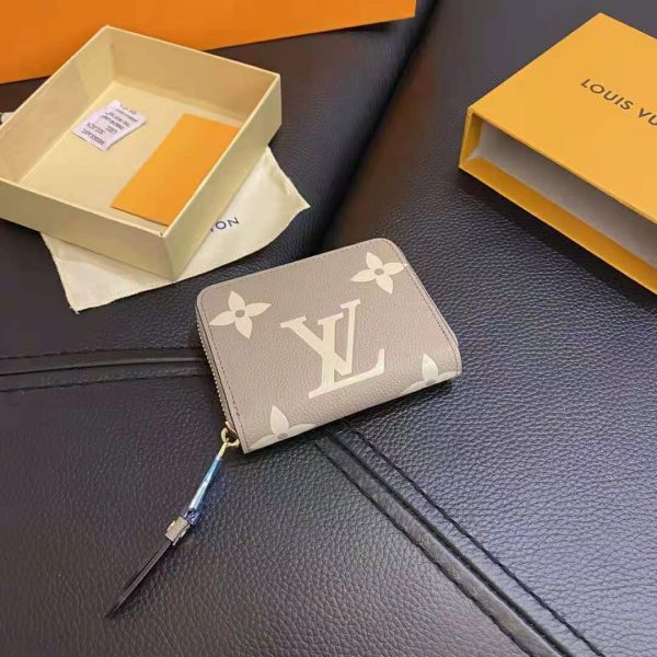 Louis Vuitton LV Unisex Victorine Wallet Monogram Empreinte Embossed Supple Grained Cowhide (1)