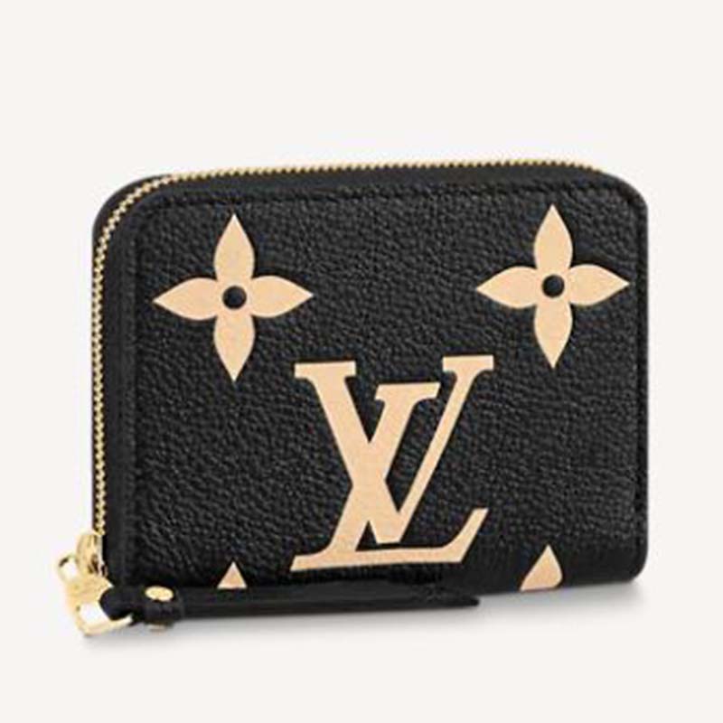 Louis Vuitton LV Unisex Zippy Coin Purse Monogram Empreinte Embossed ...