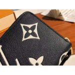 Louis Vuitton LV Unisex Zippy Wallet Two-Tone Monogram Empreinte Embossed Grained Leather - immagine 8