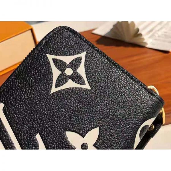 Louis Vuitton LV Unisex Zippy Wallet Two-Tone Monogram Empreinte Embossed Grained Leather (5)