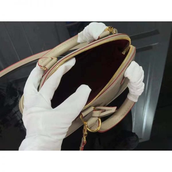 Louis Vuitton LV Women Alma BB Handbag Epi Grained Cowhide Leather-Pink (3)